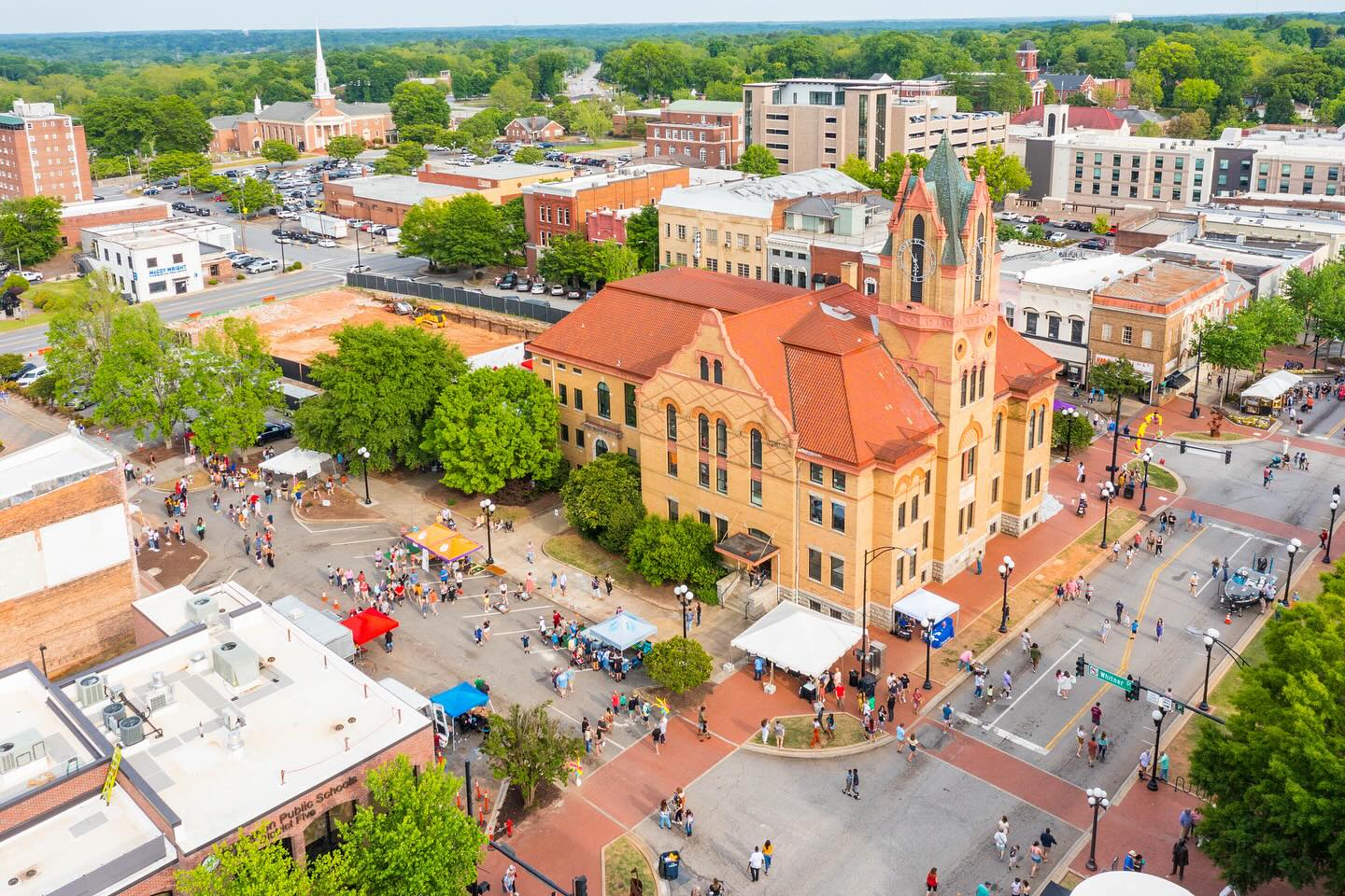Anderson County business district
